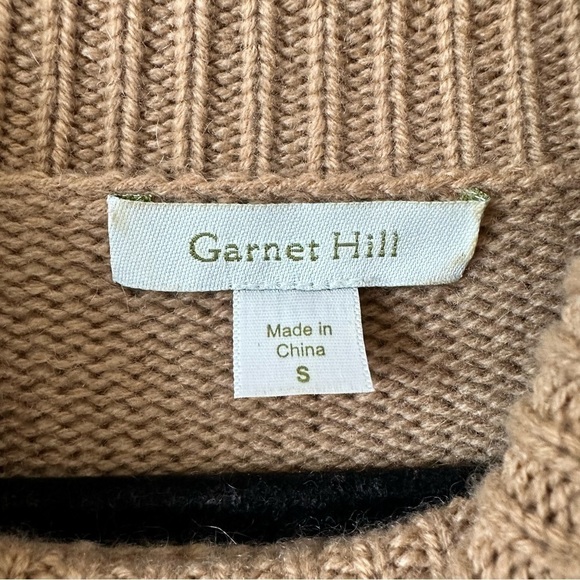 Garnet Hill-Side-Button Cashmere T-Neck - Picture 11 of 11